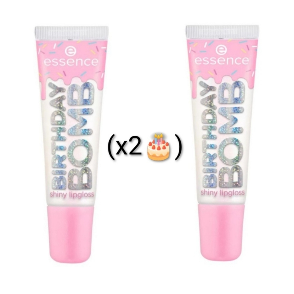 Essence Birthday Bomb Shiny Lip Gloss Set ✨ 🆕